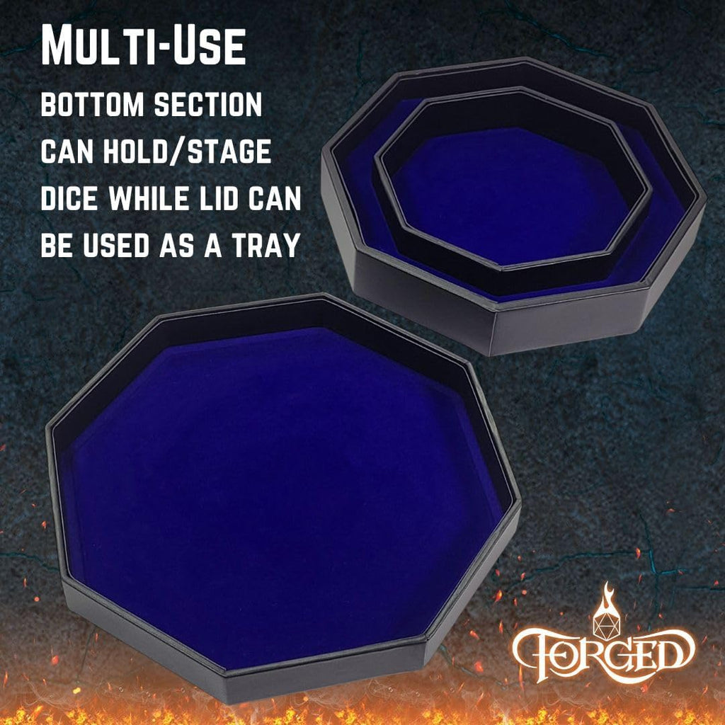 Dice Arena Rolling Tray and Storage Compatible with Any Dice Game, D&D and RPG Gaming