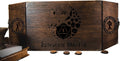 Game Master Screen Made for Board Role Playing Game - Wooden Handcrafted GM Screen Set - DM Gift Idea - Gifts for Him and Her (Medium 12X9" Foldable, Dices)