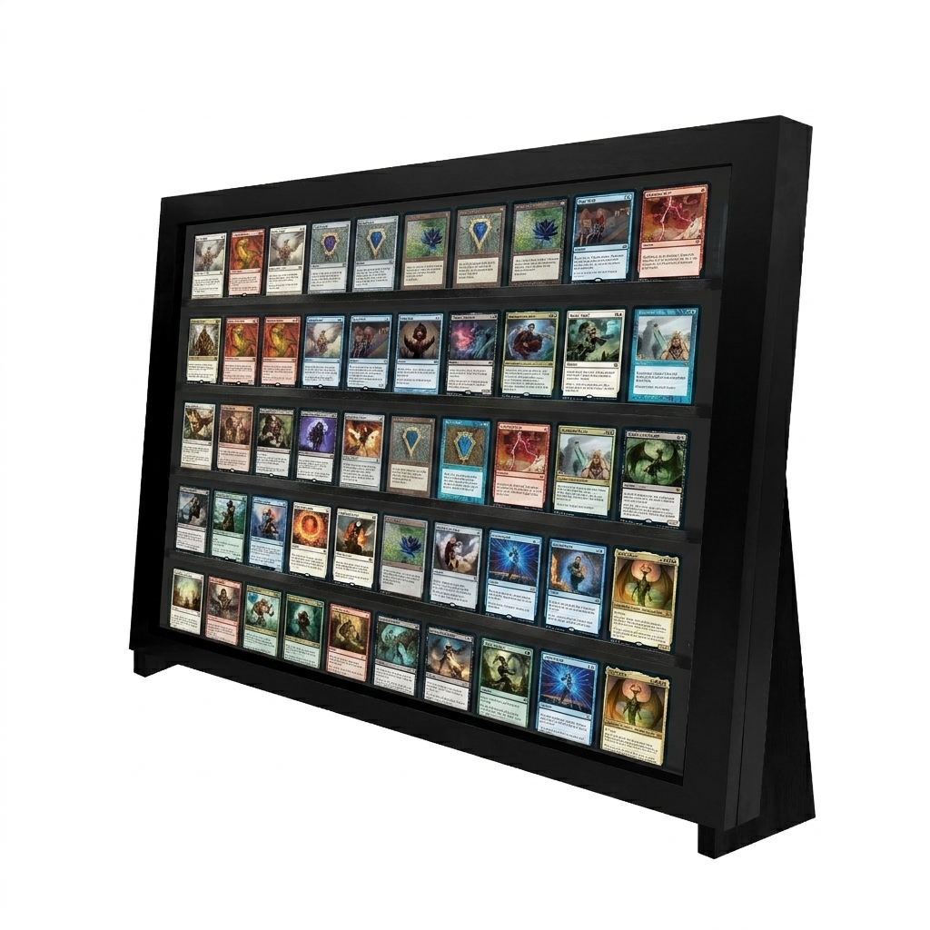 Card Display Case Tabletop /w Standing Legs
