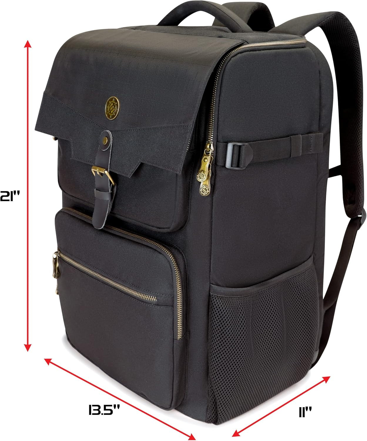 Dnd Backpack - RPG DM Bag for Dungeons and Dragons - Travel Dnd Bag Organizer Fits 6-8 Books Upright, 18" Laptop/Dm Screen Slot, Miniature Storage Foam Trays, Accessories Pockets, Map Strap