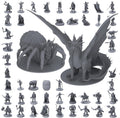 101 Unique Miniatures - Mythical Heroes Complete Edition - Suitable Size for DND