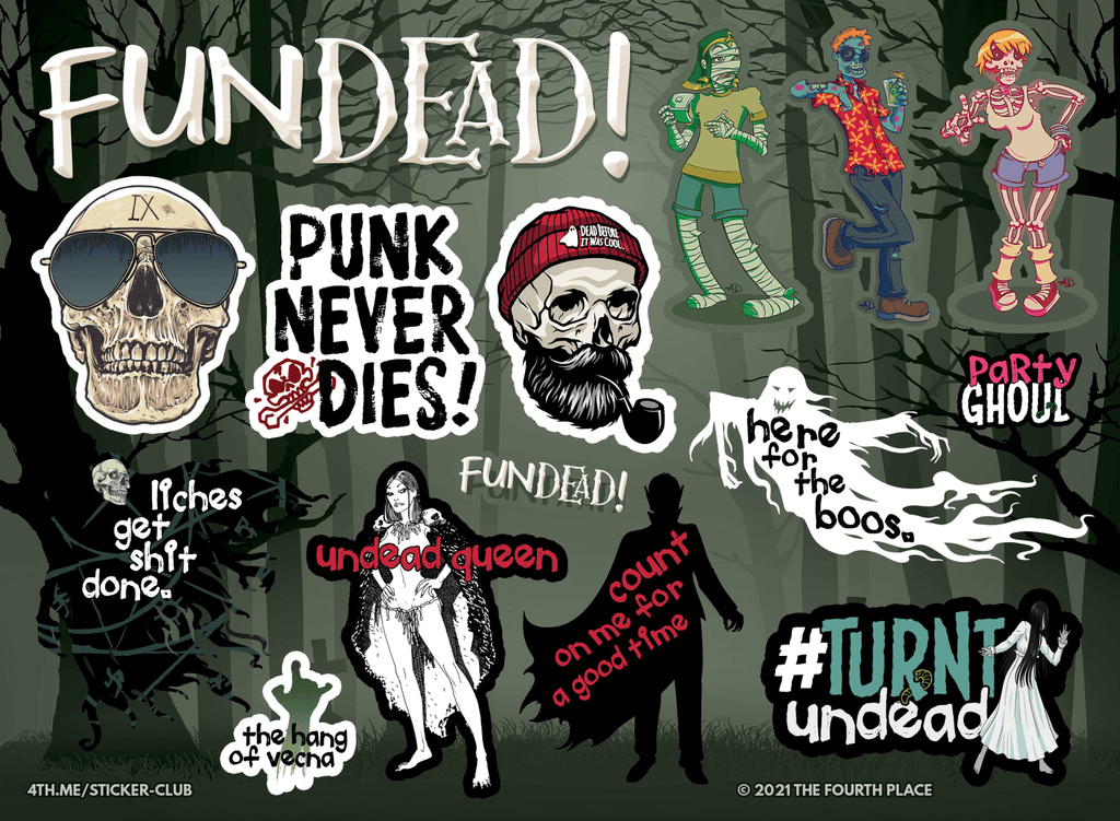 Fundead! Stickers