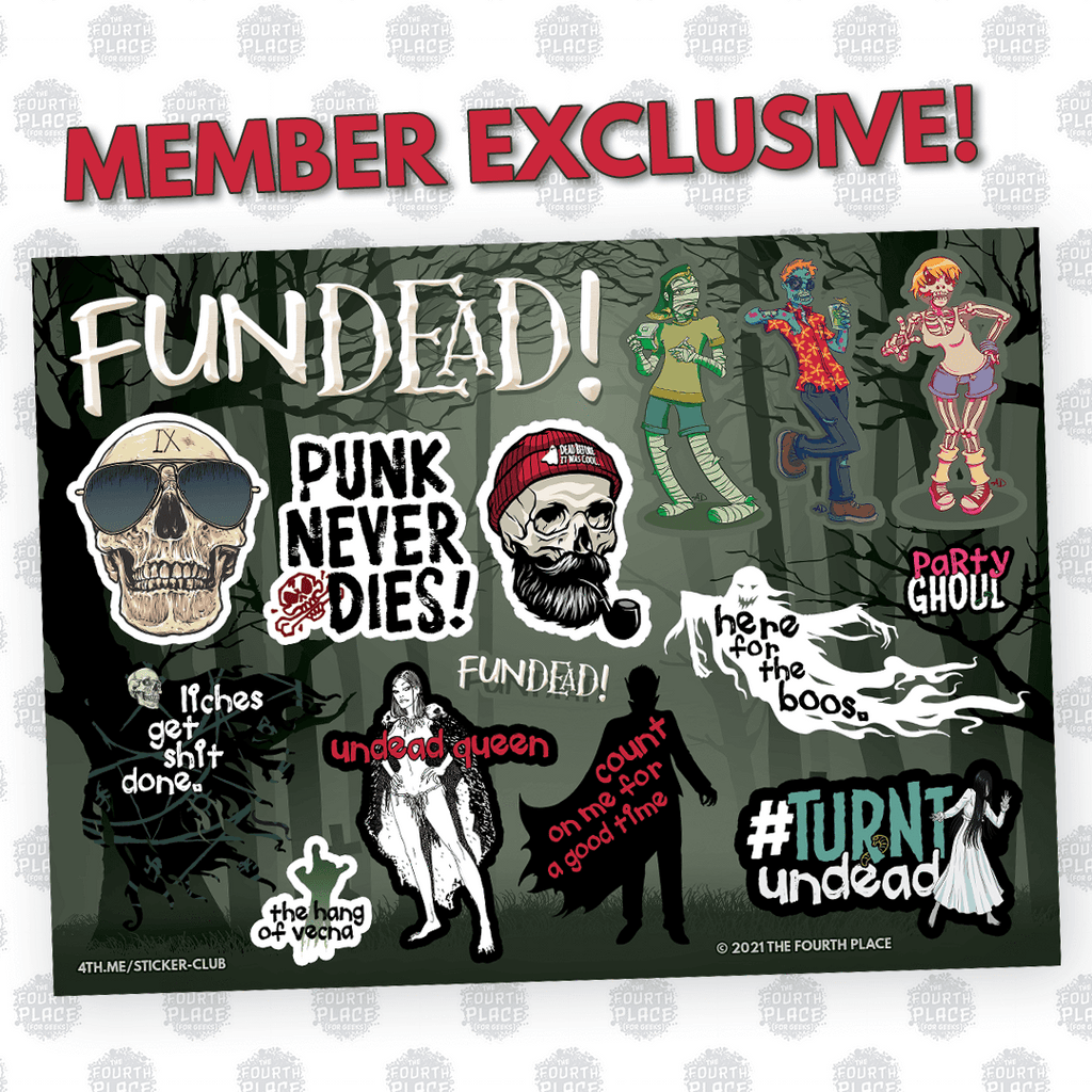 Fundead! Stickers