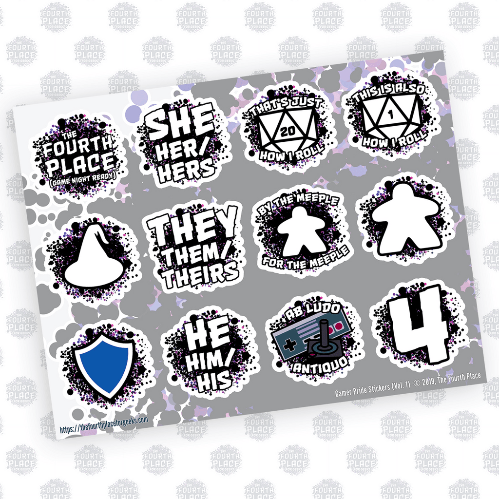 Gamer Pride (Vol. 1) Stickers