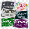 RPG Class Stickers (Vol. 1)
