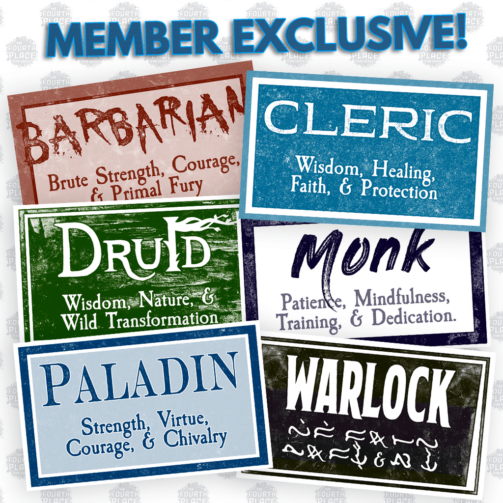RPG Class Stickers (Vol. 2)
