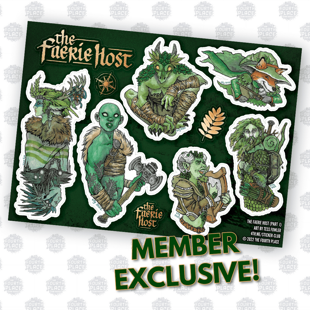 The Faerie Host Stickers (Part 1)