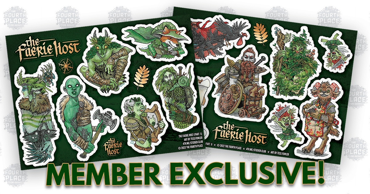 The Faerie Host Stickers (Part 1)
