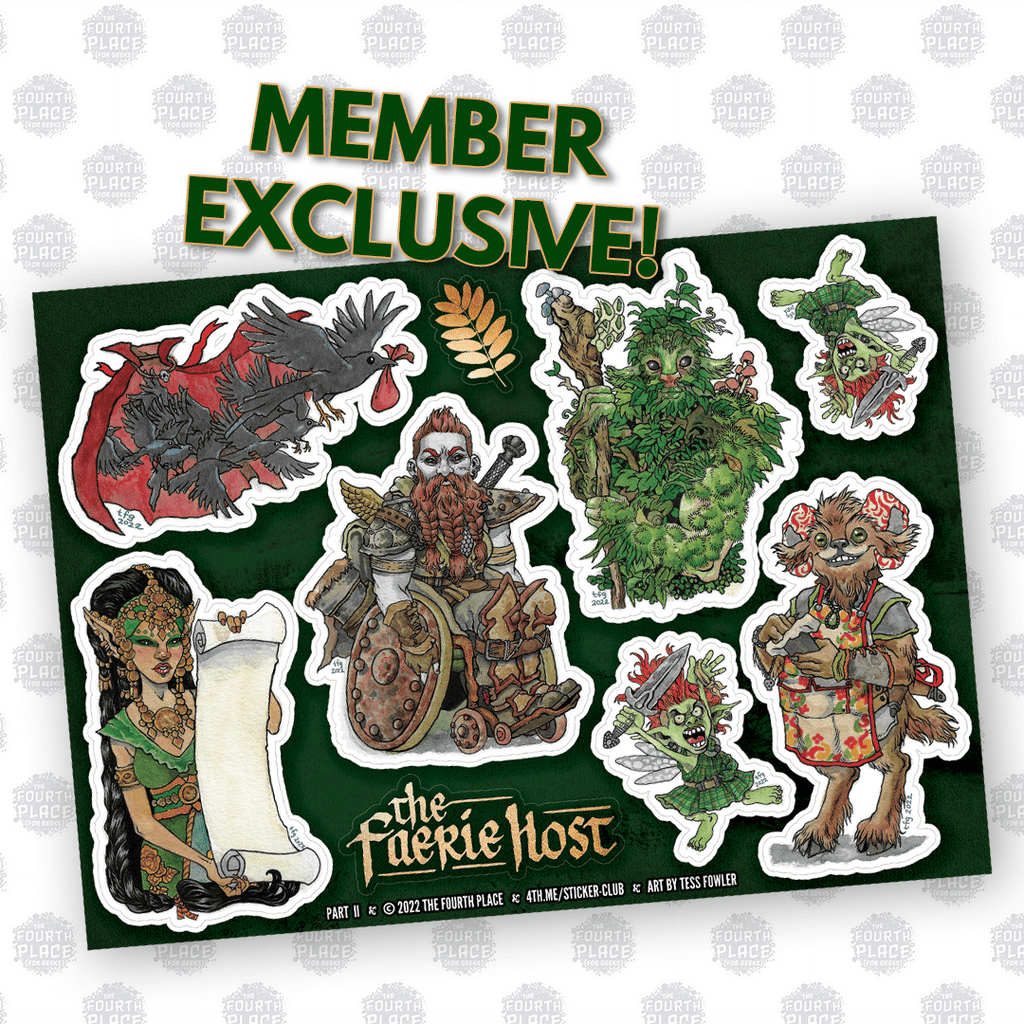 The Faerie Host Stickers (Part 2)